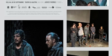 Teatro - LLUVIA CONSTANTE por Daniel Benoit Cassou