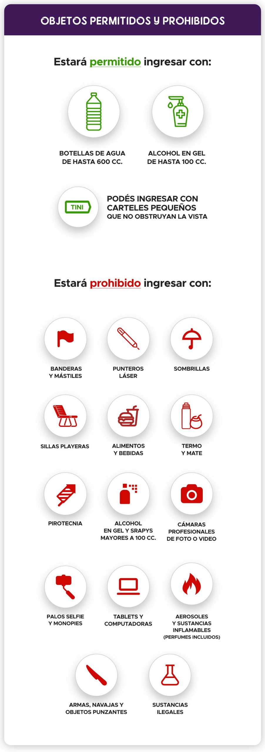 Acceso recomendaciones show de Tini