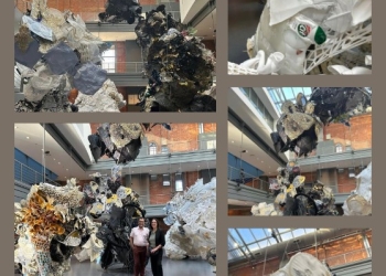 La majestuosidad en tamaño, líneas y luminosidad que ofrece la Usina del Arte, es el ámbito acorde para acoger la obra de los artistas Jéssica Trosman y Martín Churba.