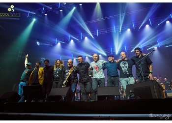 La Triple Nelson y Orquesta Filarmónica de Montevideo en Antel Arena - Octubre 2022 - foto esmir jorge