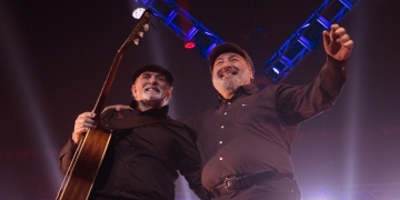 Larbanois & Carrero - 45 años en Antel Arena - Recibieron distinción de Ciudadanos Ilustres de Montevideo - Noviembre 2022 - Foto Martín Pereira