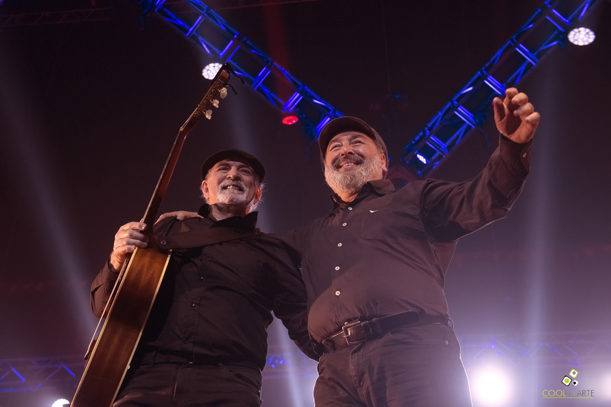 Larbanois & Carrero - 45 años en Antel Arena - Recibieron distinción de Ciudadanos Ilustres de Montevideo - Noviembre 2022 - Foto Martín Pereira