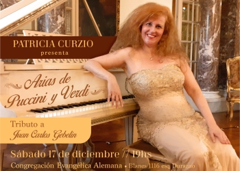 Patricia Curzio - Arias de Puccini y Verdi diciembre