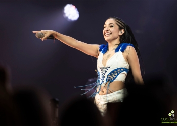 María Becerra se presentó en Antel Arena - Diciembre 2022 - Foto Juan Manuel Alborés