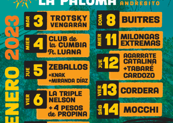 Teatro de Verano de La Paloma - Programación completa