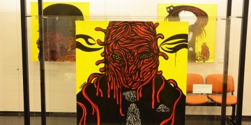CRUDO - Muestra de Daniel Melgarejo - 18 de noviembre 2015 - Espacio IMPO - Foto Federico Meneses