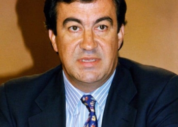 Fotografiado en 1996 en La Moncloa