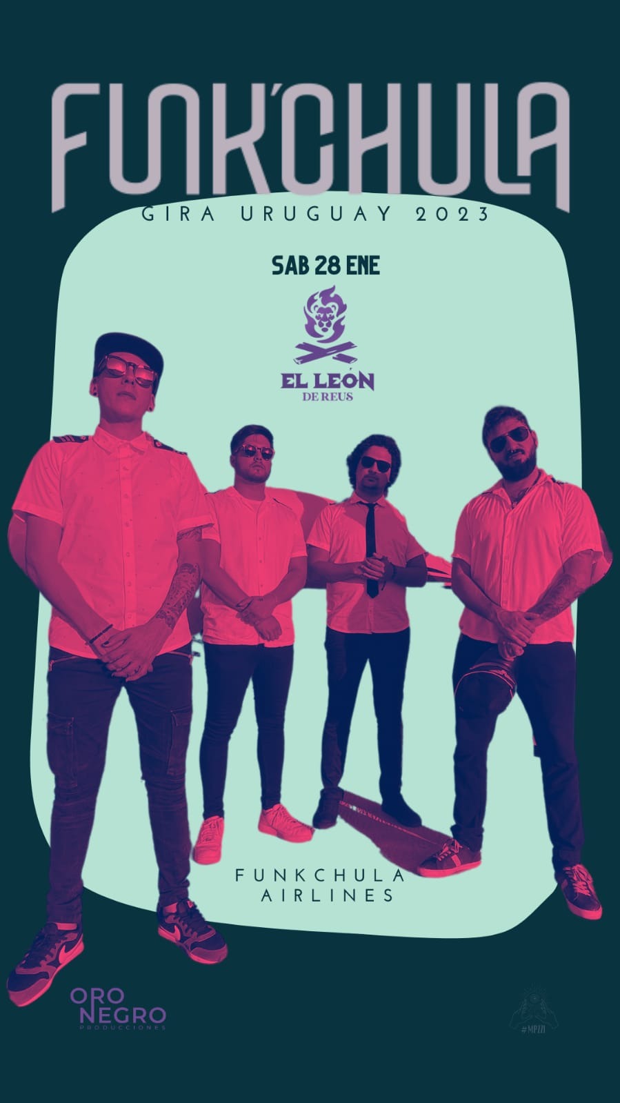 Funk´chula gira Uruguay 2023