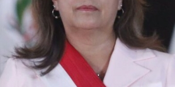 Dina Boluarte en enero de 2023.