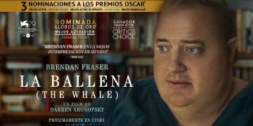Llegó a los cines la película más esperada del año: "The Whale" (La ballena), de Darren Aronofky. Esta cinta generó mucha espectativa desde setiembre del 2022 cuando tuvo su estreno en el Festival Internacional de Cine de Venecia donde recibió una ovación de pie, además de un aplauso de más de seis minutos contados para Brendan Fraser.