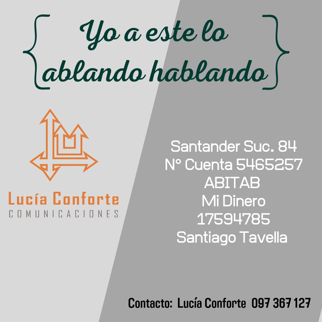 Yo a este lo ablando hablando - JUEVES 9 de febrero 2023 - 21:30 - Tazu Bar cultural