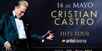 CRISTIAN CASTRO - 14 de mayo en Antel Arena
