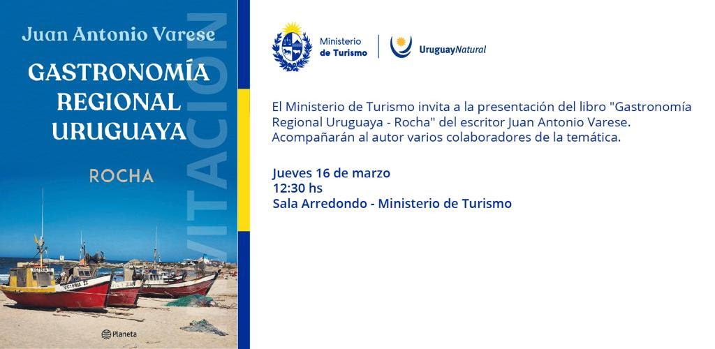 Presentación del libro "Gastronomía Regional Uruguaya - Rocha"