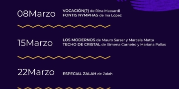 Pah! Ciclo de cine femenino - Miércoles 8, 15, 22 y 29 de marzo a las 19:30 hs en Mengano—> Sarandi 359, Ciudad Vieja.