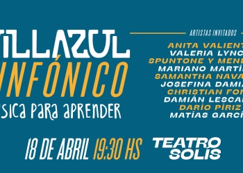 VILLAZUL SINFÓNICO - Música para aprender - BANDA SINFÓNICA DE MONTEVIDEO - 18 de abril 2023 - 19:30 hs. Teatro Solís - Sala Principal