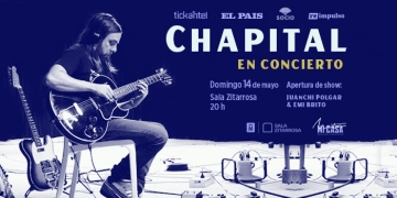 Chapital en concierto el 14 de mayo en Sala Zitarrosa