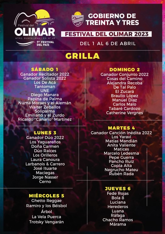 festival del olimar 2023