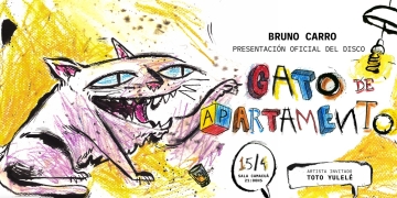 gato de apartamento bruno carro