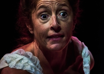 Toffana en carne viva- Teatro Solís- 19-03-23 Unipersonal de Carina Biasco- Foto Chiazzaro Castro