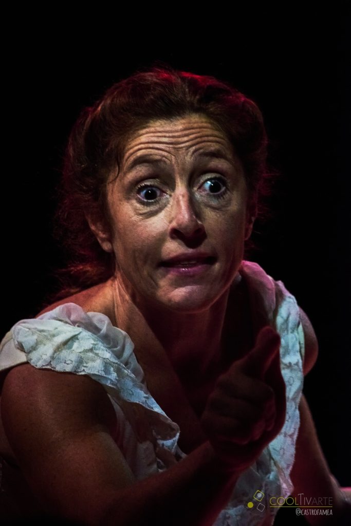 Toffana en carne viva- Teatro Solís- 19-03-23 Unipersonal de Carina Biasco- Foto Chiazzaro Castro