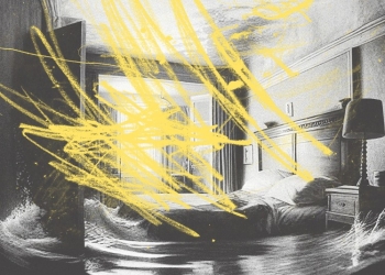 Nega feat Fabrizio Rossi ‑ Bolsa de naylon en la rama de un árbol