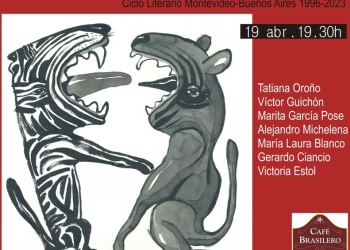 CaRAMELOS y PiMIENTOS - Ciclo Literario Montevideo - Buenos Aires. Inauguración Temporada, 2023 Montevideo.