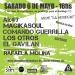 Arde la Seregni - El Sábado 6 de Mayo se juntarán 5 bandas y una propuesta de performance