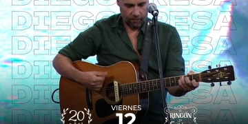 DIEGO PRESA Solo voz y guitarra