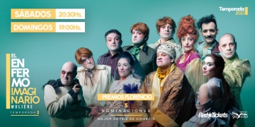 Este sábado vuelve El enfermo imaginario, uno de los éxitos teatrales de 2022, al Teatro Stella