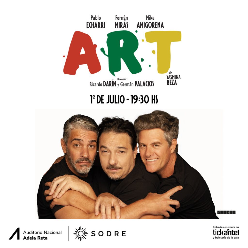 ART ☞ Con Pablo Echarri, Fernán Mirás y Mike Amigorena, bajo la dirección de Ricardo Darín y Germán Palacios ART ☞ Con Pablo Echarri, Fernán Mirás y Mike Amigorena, bajo la dirección de Ricardo Darín y Germán Palacios