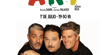 ART ☞ Con Pablo Echarri, Fernán Mirás y Mike Amigorena, bajo la dirección de Ricardo Darín y Germán Palacios