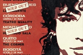 LEO RIZZI COMIENZA SU PRIMER TOUR POR LATINOAMÉRICA- 22/5 URUGUAY