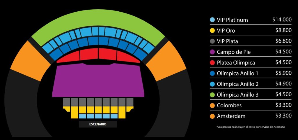 Precio entradas GIRA DESPEDIDA DE ROGER WATERS Precio entradas GIRA DESPEDIDA DE ROGER WATERS