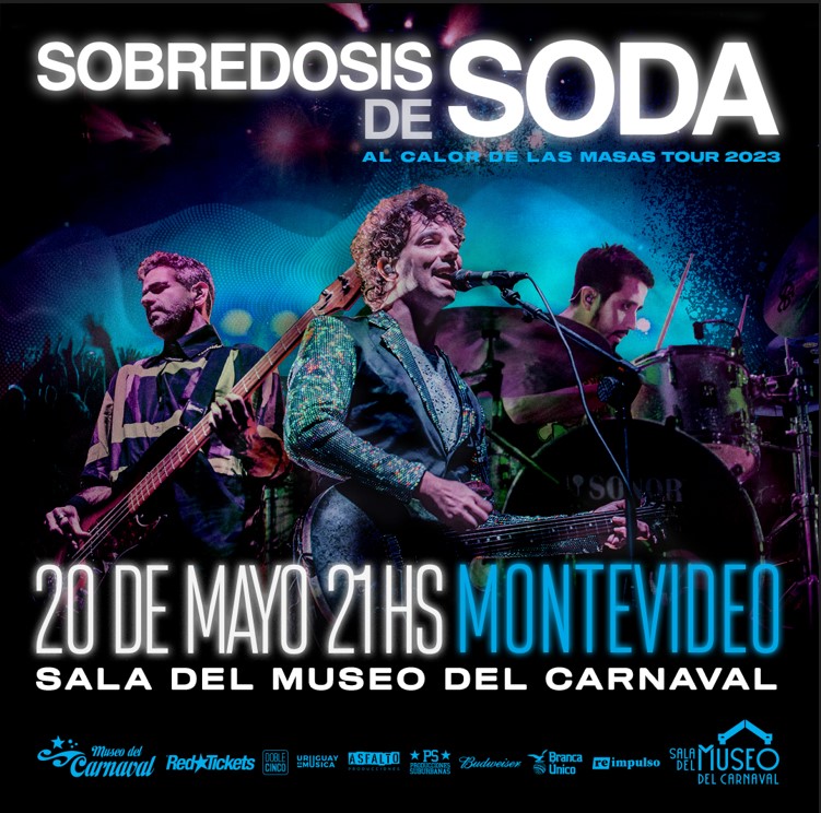 Sobredosis de SODA - 20 de Mayo 2023 - Sala del Museo del carnaval Sobredosis de SODA - 20 de Mayo 2023 - Sala del Museo del carnaval