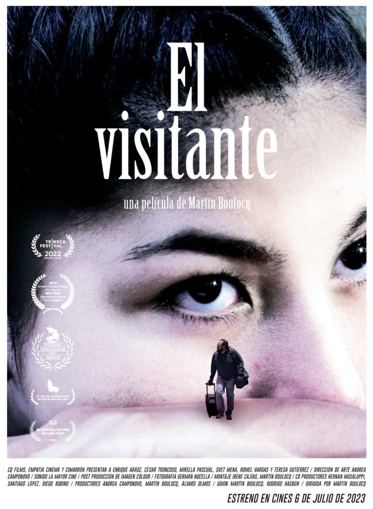 ESTRENO de EL VISITANTE- de MARTÍN BOULOCQ - Coproducción Bolivia- Uruguay - 6 de JULIO de 2023