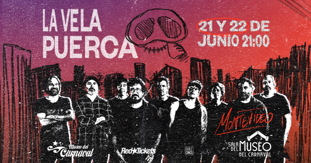 La Vela Puerca - 21 y 22 de Junio 2023 - Sala del Museo del Carnaval La Vela Puerca - 21 y 22 de Junio 2023 - Sala del Museo del Carnaval