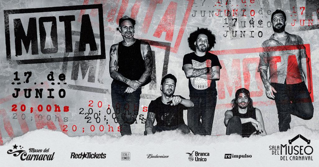 Mota - Primer fecha de la banda en Montevideo