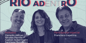 LANZAMIENTO "RÍO ADENTRO" / SÁB. 8 JULIO 20:30 MAURIS - MORGARE - AGUIAR presentan nuevo CD en Sala Camacuá