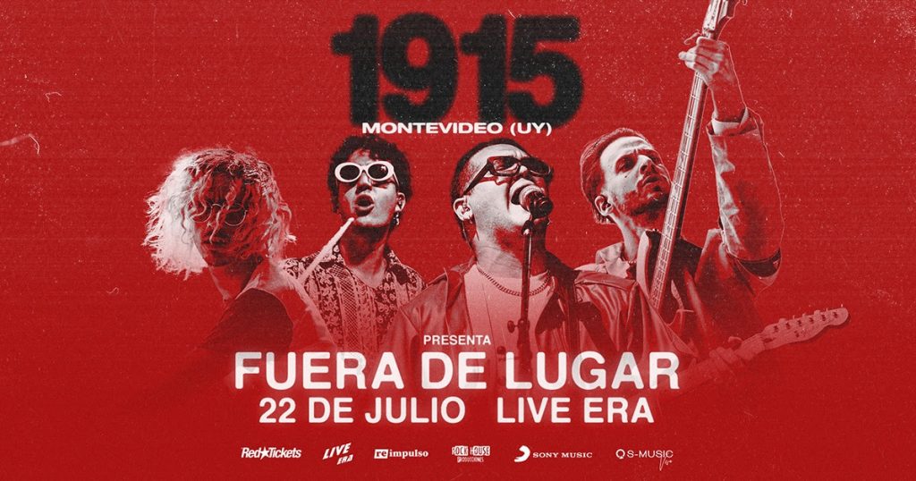 1915 inicia su gira internacional en Montevideo l 22 de julio en Live Era 1915 inicia su gira internacional en Montevideo l 22 de julio en Live Era