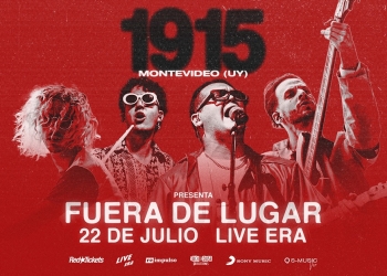1915 inicia su gira internacional en Montevideo l 22 de julio en Live Era