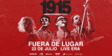 1915 inicia su gira internacional en Montevideo l 22 de julio en Live Era