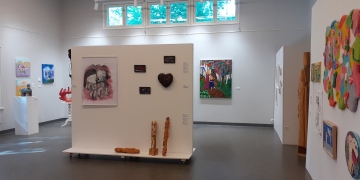 Artista uruguaya Anahid Hagobian en la Bienal de Kaarisilta 2023