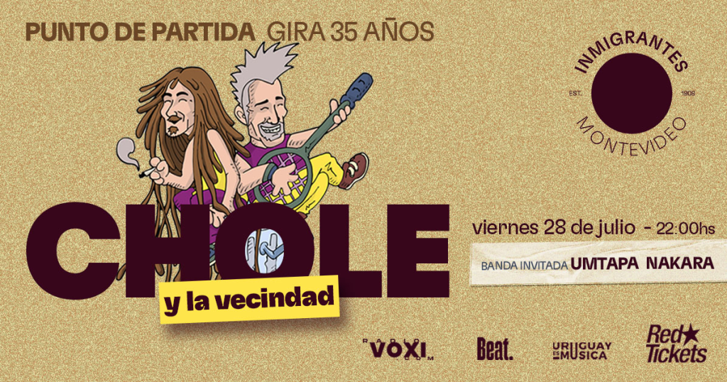 CHOLE Y LA VECINDAD en Inmigrantes. Banda invitada: UMTAPA NAKARA CHOLE Y LA VECINDAD en Inmigrantes. Banda invitada: UMTAPA NAKARA