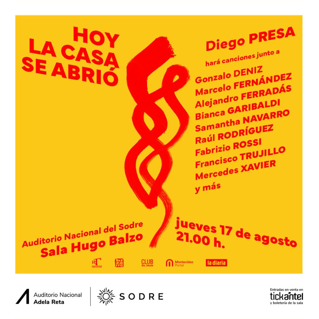 DIEGO PRESA ¨Hoy la casa se abrió¨ DIEGO PRESA ¨Hoy la casa se abrió¨