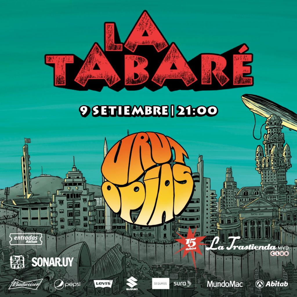 La Tabaré presenta Urutopías en vivo - La Trastienda MVD - 9 de setiembre 2023