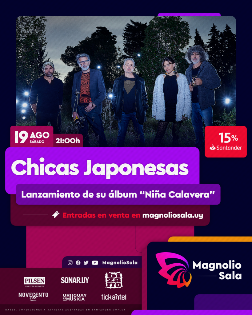 CHICAS JAPONESAS "NIÑA CALAVERA" Primer single adelanto de su nuevo álbum, disponible en tiendas digitales. "NIÑA CALAVERA" Primer single adelanto de su nuevo álbum, disponible en tiendas digitales.