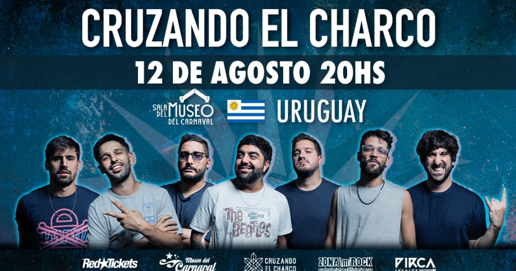 Cruzando el Charco en Montevideo - Sabado 12 de agosto 2023 - 20 hs Sala del Museo