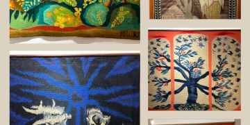 Recorriendo Exposiciones EL ARTE DE LA TRAMA por Daniel Benoit Cassou