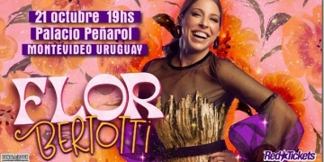 FLOR BERTOTTI en Montevideo - 21 de Octubre 2023 - 19hs PALACIO PEÑAROL