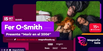 FER O-SMITH PRESENTA "MORIR EN EL 2006" El 15 de setiembre 2023 la artista se presenta en Magnolio Sala.